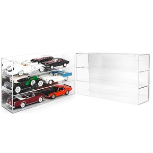 Acrylic Transparent 2mm Thick 1/43 Scale Diecast 54 Car Model Wall <b>Display</b> <b>Case</b> YAGELI YGL-1124 Professional Service - Product Image 1
