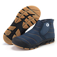 Bottes de neige mi-mollet 2026 pour les amateurs de plein air, imperméables, antidérapantes, unisexes, grandes tailles pour l'hiver