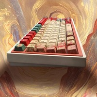 Clavier de jeu mécanique personnalisé MT753 avec bouton rotatif, RGB, échange à chaud, sans fil, OEM/ODM, personnalisation du logo/design