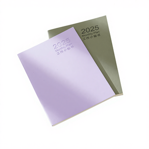 Carnet de notes de travail et d'affaires, planificateur mensuel, carnet de réunions, pages vierges personnalisables, impression offset, papier souple - Product Image 2