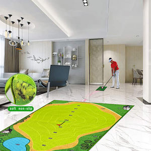 Alfombrilla de golf personalizada Práctica Turf Strike Golf Chipping Course Range Track Practice Golf Hitting Mats - Product Image 1