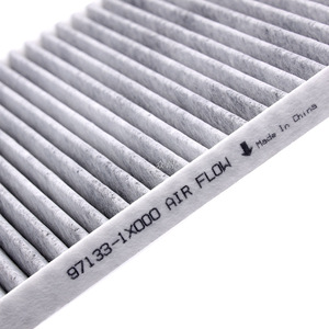 Filtro de cabina Zhong Nai 97133-1X000 para Kia Forte K2 208x198x10mm, repuesto de filtro de aire para automóvil ZN-28 - Product Image 3