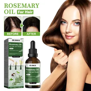 Best selling Hair Growth Serum Rosemary Peppermint Oil And Tea Tree Oil Hair Growth Serum Treatment Hair