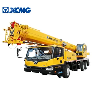 2017 truk mobile crane 25ton XCMG 25ton QY25K5-I digunakan crane di atas