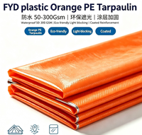 Bâche enduite de PE durable, toile imperméable pour le camping en extérieur et l'étanchéité temporaire des toitures
