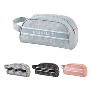 Elegante señora belleza maquillaje bolsa Tweet viaje cosmético llevar bolsas de almacenamiento uso multiusos - Product Image 1