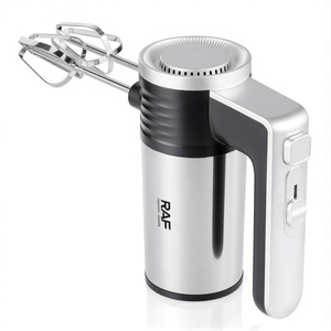 RAF 300W Hand Mixer Mezclador De Mano With 5 Speed Control Stainless Steel Beaters and Dough Hooks for Smooth <b>Mixing</b> Super Hand - Product Image 3