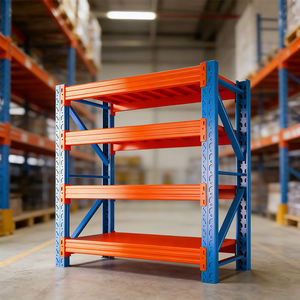 Système de rayonnage mobile pour palettes, en acier robuste, pour entrepôt, pour une gestion flexible des stocks et des matériaux industriels - Product Image 5