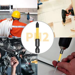 Guest Quality Phillips Screwdriver Bit 50mm PH2 S2 Steel Magnetic Industrial Grade Tool - Product Image 3