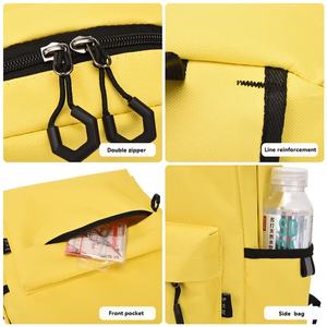 Sac à dos décontracté pour étudiants, multi-couleurs, en polyester imperméable, personnalisable avec logo – Vente en gros - Product Image 3