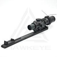 Nouvelle version de monture de lunette tactique LPVO en aluminium à zoom rapide avec grossissement élevé 0X, tube de 30 mm/34 mm, accessoires de lunette de chasse