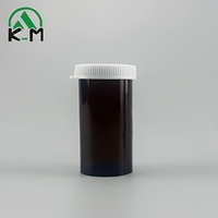 Flacon de médicament de 15 ml, petit flacon en PS, flacon en plastique opaque, ouverture facile, vide