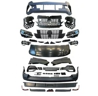 Nuevo Kit de Parachoques Delantero/Trasero Estilo T6.1 Modificado para VW Multivan T5.1 2012-2015 con Faros Delanteros, Plug and Play, Retrofit/Actualización