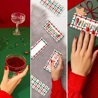 Tiras Adhesivas Transparentes para Manicura LS, Cinta Acrílica de Doble Cara Sensible a la Presión con Adhesivo de PU para Sellado de Bolsas