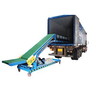 Xe tải container tự động tải và dỡ tải hệ thống băng tải cho túi và hộp carton với băng tải con lăn linh hoạt - Product Image 2