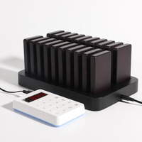 Système de sonnerie sans fil pour clients 20 Beeper Restaurant Pager pour restaurant Nursing Home Cafe Hospital