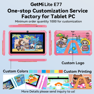 Getmi Lite E77 <span class=keywords><strong>Android</strong></span> <span class=keywords><strong>7</strong></span>.0 16GB Bộ Nhớ <span class=keywords><strong>7</strong></span> Inch Màn Hình Cảm Ứng Giá Rẻ <span class=keywords><strong>Android</strong></span> <span class=keywords><strong>Tablet</strong></span> PC Spreadtrum 7731G Wifi Máy Tính Bảng - Product Image 2