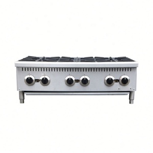 เตาแก๊สสแตนเลส6หัวเตาแก๊สช่วงทำอาหารเชิงพาณิชย์ - Product Image 6