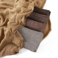 Voile Modal en Gros Respirant Uni Doux Léger Essentiel Minimaliste Modeste pour Femmes