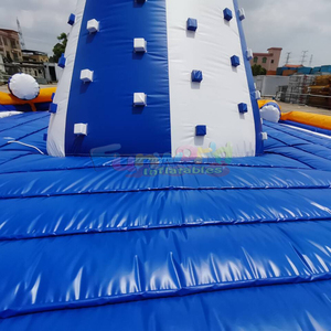 Structure gonflable de qualité commerciale pour enfants, avec jeux de saut, mur d'escalade et aire de jeux extérieure, à vendre - Product Image 5