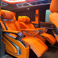 Siège vertical réglable en cuir à levage vertical, adapté aux Mercedes-Benz Sprinter et divers bus/coaches VIP
