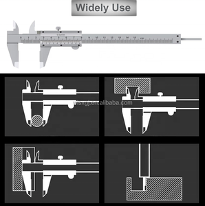 Bán buôn Vernier Caliper độ chính xác cao 0-150mm 0-6 "thép không gỉ công nghiệp Vernier Caliper <span class=keywords><strong>Analog</strong></span> Caliper công cụ đo lường - Product Image 5
