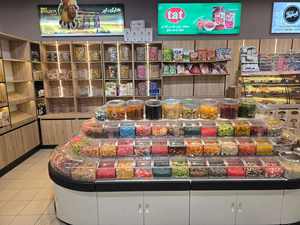 نظام رفوف بلاستيكية معيارية |   خزانة عرض جزيرة قابلة للفصل للبيع بالتجزئة، خزانة تخزين بلاستيكية محمولة بالجملة مع حاويات - Product Image 1