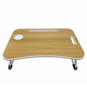 Table de <span class=keywords><strong>lit</strong></span> compacte en bois <span class=keywords><strong>pour</strong></span> ordinateur portable avec plateau relevable – Poste de travail portable <span class=keywords><strong>pour</strong></span> la maison et l'étude - Product Image 4