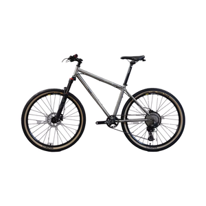 Nueva bicicleta <span class=keywords><strong>MTB</strong></span> de aleación de <span class=keywords><strong>titanio</strong></span> XL marco <span class=keywords><strong>29</strong></span> "Pro-Level bicicleta de montaña con frenos de disco de 12 velocidades y duelo para montar en bicicleta sendero - Product Image 6