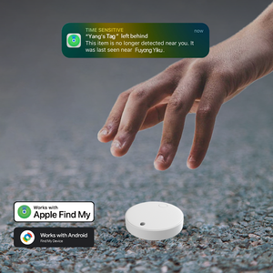 Pelacak & Pencari Lokasi GPS Mini Pintar Kompatibel dengan IOS & Android 2 in 1 Daya Tahan Baterai Lama untuk Kendaraan Tas Koper - Product Image 3