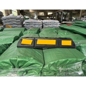 حواجز ركن السيارات الأكثر مبيعًا، مصدات عجلات مطاطية عالية الجودة - Product Image 5