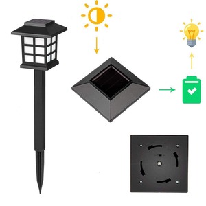 Lámpara Solar para Jardín, Farol de Palacio para Exteriores, Impermeable, para Caminos y Paisajes - Product Image 1