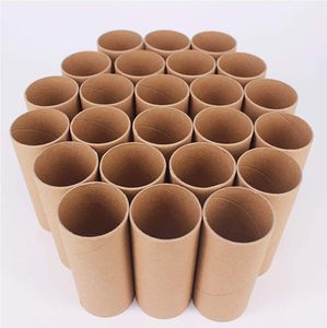 Tubo de cartón vacío ecológico de primera calidad para rollo de papel higiénico, núcleo de papel kraft reciclado personalizado, rollo de papel higiénico a granel - Product Image 3