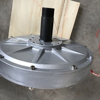 Générateur à aimant permanent pour éolienne, faible régime, alternateur 10 kW, 380 VAC, efficacité >90 %, 1000 tr/min