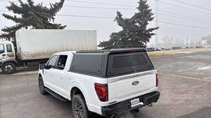 Topper negro mate para camión con dosel de aluminio a prueba de herrumbre Compatible con Silverado <span class=keywords><strong>Sierra</strong></span> BYD Shark 6 - Product Image 5