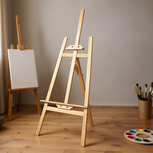 Chevalet d'art pliable de qualité supérieure 1,2 m pour le dessin et la peinture, idéal pour la créativité et la mise en place d'un studio - Product Image 3