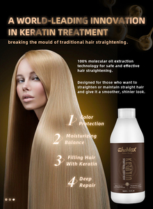 Proteine Cheveux ครีมยืดผมถาวร,ครีมหมักผมเคราตินที่ดีที่สุดช่วยป้องกันผมเสียให้เรียบเนียน - Product Image 2