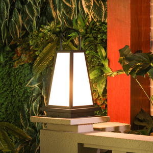 Lámpara de Viento Japonesa para Restaurante de <span class=keywords><strong>Sushi</strong></span>, Lámpara de Suelo para Jardín Exterior, Lámpara de Césped, Decoración Moderna Japonesa para Jardín, Solar/Resistente al Agua - Product Image 4