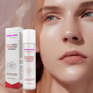 Suero facial iluminador sin parabenos rico en antioxidantes nutritivo agua de rosas y vitamina E antienvejecimiento hidratante y lucha contra la opacidad - Product Image 6