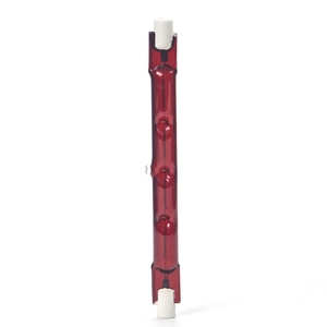 Tube chauffant en verre de quartz R7S J118, <span class=keywords><strong>lampe</strong></span> <span class=keywords><strong>halogène</strong></span> chauffante 175-500W, angle de faisceau 360°, dimmable, <span class=keywords><strong>pour</strong></span> la culture des plantes et l'industrie d'élevage - Product Image 1
