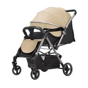 Excellent quality adjustable twin baby stroller for 0-3 years