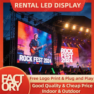 Écran LED de location couleur pleine P2.6 P3.91 P4.81 Étanche Intérieur Extérieur Affichage incurvé pour concert Mariage Événement Scène Toile de fond - Product Image 4