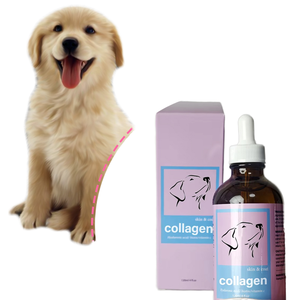 Gotas de Colágeno Líquido Orgánico OEM/OD para Perros - Refuerzo Inmunológico y Absorción Rápida, Alivia la Picazón y las Alergias - Product Image 1