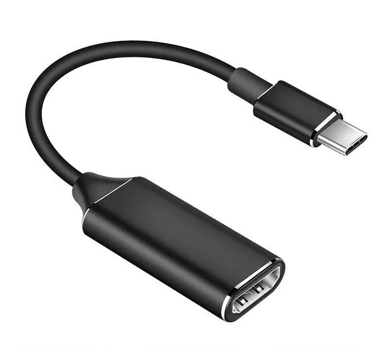 3.1 USB nero di tipo C a femmina HD 4K cavi HDMI per il computer portatile monitor del telefono cellulare proiettore