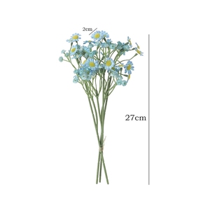LUYI - Petites fleurs artificielles de marguerite pour accessoires de mariage DIY - Product Image 2