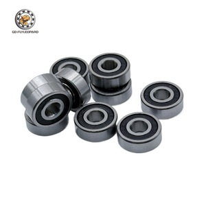 Roulement à billes à gorge profonde Go Flyleopard 605RS 5x14x5mm en acier miniature pour camions RC et composants d'automatisation - Product Image 1