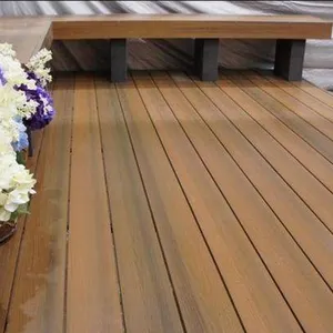 High quality embossed exterior composite decking board wpc decking floor deck wpc