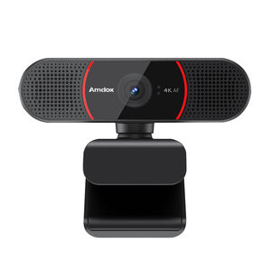Webcam USB CMOS Autofokus 4K UHD untuk Desktop/Laptop/PC - Penggunaan Pengajaran & Konferensi Langsung dengan Dudukan Artikulasi 360° Tersedia - Product Image 2