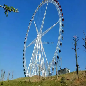 Rueda de la fortuna a precio de venta Parque de Atracciones paseos al aire libre niños interior kidde 40m agua nueva giratoria pequeña rueda de la fortuna usada - Product Image 6