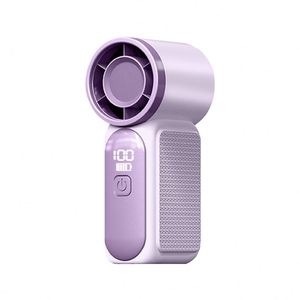2026 Ultra-Light 100G <b>Mini</b> 199-Speed Turbo Handheld <b>Fan</b>, Rechargeable Portable <b>Fan</b> for Outdoor Travel Office - Product Image 6